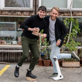 Nur zu zweit ist das Circleg Team ins 2019 gestartet.