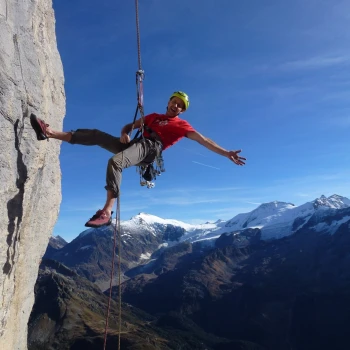 Bruno Hasler in seinem Element. Bild zVg