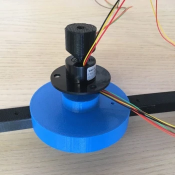 2. Mit LED-Leisten bestückter Propeller