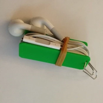 1. Kopfhörerkabel aufwickeln