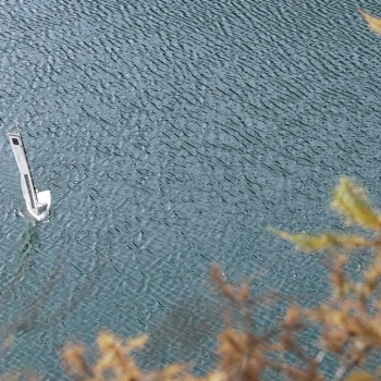 Jungfernfahrt auf dem Marmorerasee