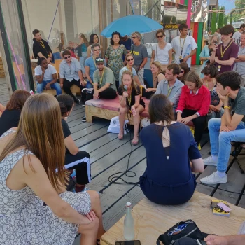 Marion Nyffenegger in Locarno bei Q&A