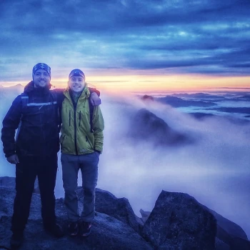 Auf dem Kinabalu, dem höchten Berg Borneos