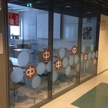 Schulzimmer auf dem Pasila Campus.