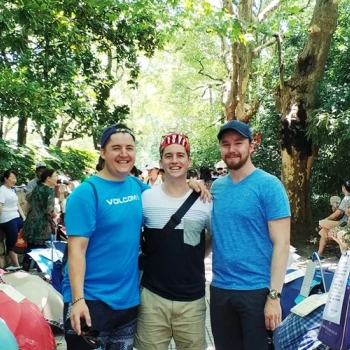 Mit guten Freunde auf Rundreise in China.