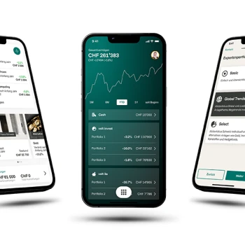 Investment- und Vorsorge-App volt by Vontobel