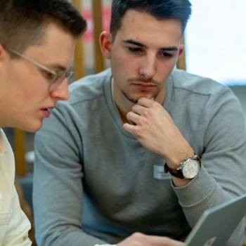 Team Angelo und Luca bei der Arbeit, Foto: Patric Spahni