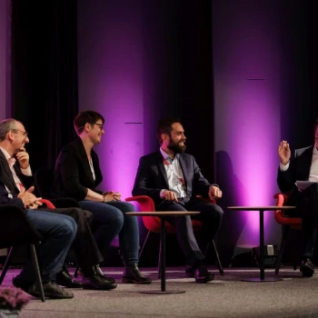 Podiumsdiskussion am Hochschultag OST