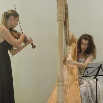 die Musikerinnen begleiten durch den Abend
