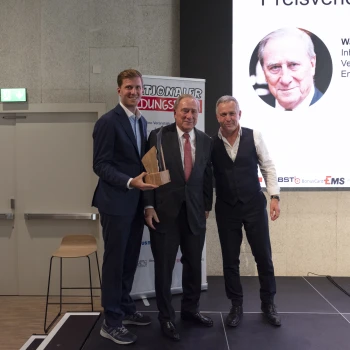 Lorenz Frey-Hilti & Walter Frey (Emil Frey Gruppe), Stefan Schulthess (Stiftung FH SCHWEIZ)