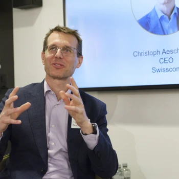 Christoph Aeschlimann, CEO, Swisscom