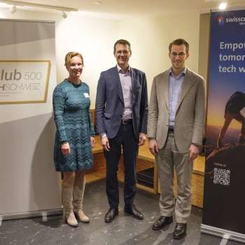 Christina Hirsch, Christoph Aeschlimann & Andri Silberschmidt