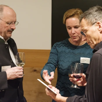 Christina Hirsch im Gespräch mit Toni Schmid, Geschäftsführer FH SCHWEIZ