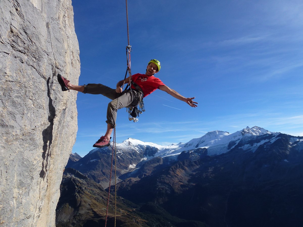 Bruno Hasler in seinem Element. Bild zVg