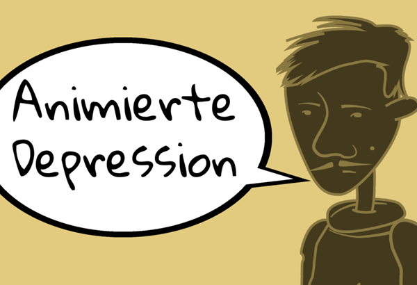 Animierte Depression Animierte Depression