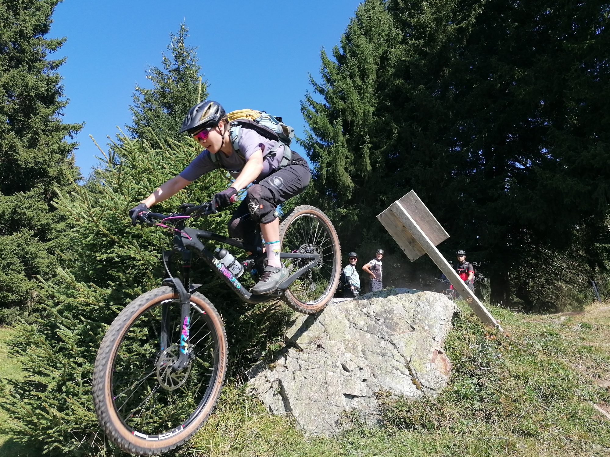 Erfolgreicher Bike-Day in Bündner Bergluft