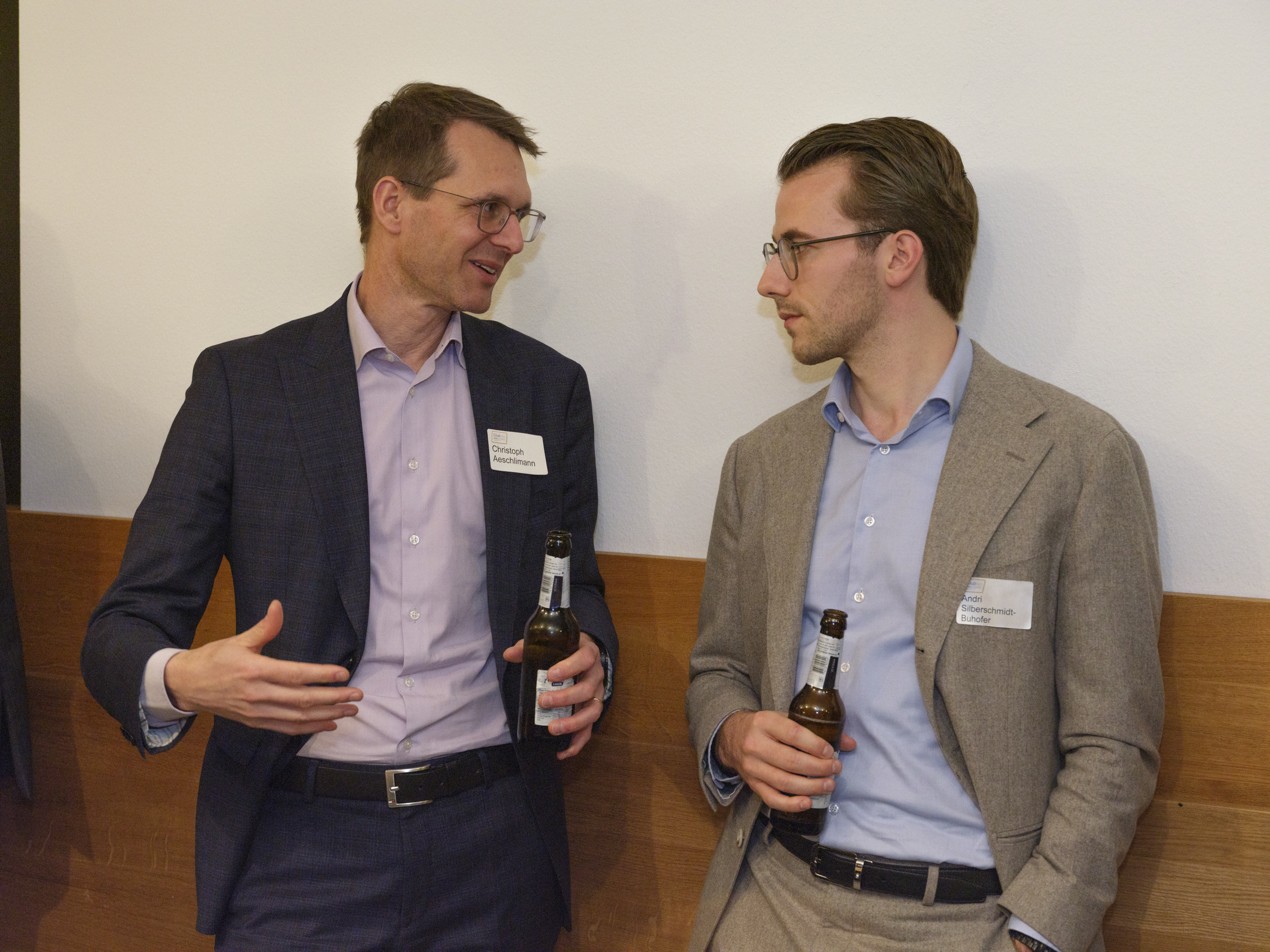 Christoph Aeschlimann & Andri Silberschmidt im Gespräch