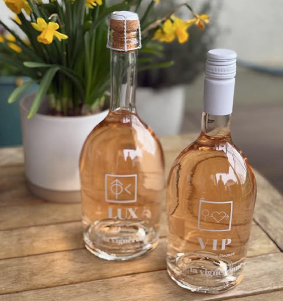 Roséweine und Rosé-Schaumweine von "la vigneronne"