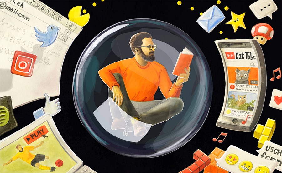 Warum wir uns im Büro nicht mehr konzentrieren können – und was dagegen hilft: Wir leben im totalen Überreiz. Alles ist hektisch, bunt, schnell. Das Nachsehen hat die Konzentration – mit argen Folgen. Doch wenige Tipps reichen, um den Motor des Fokussiertseins hochzudrehen. Was Rafael Nadal damit zu tun hat und warum Langeweile wichtig ist.