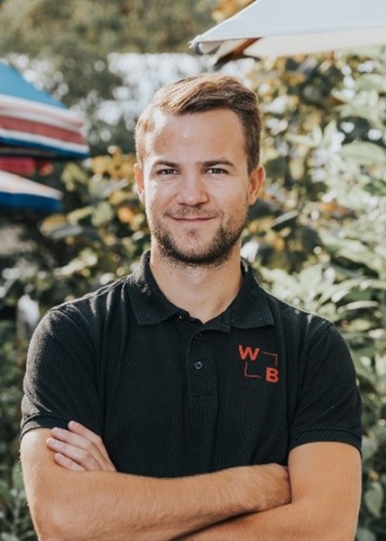Luca Tschudi, FH-Absolvent und Mitgründer von Working Bicycle