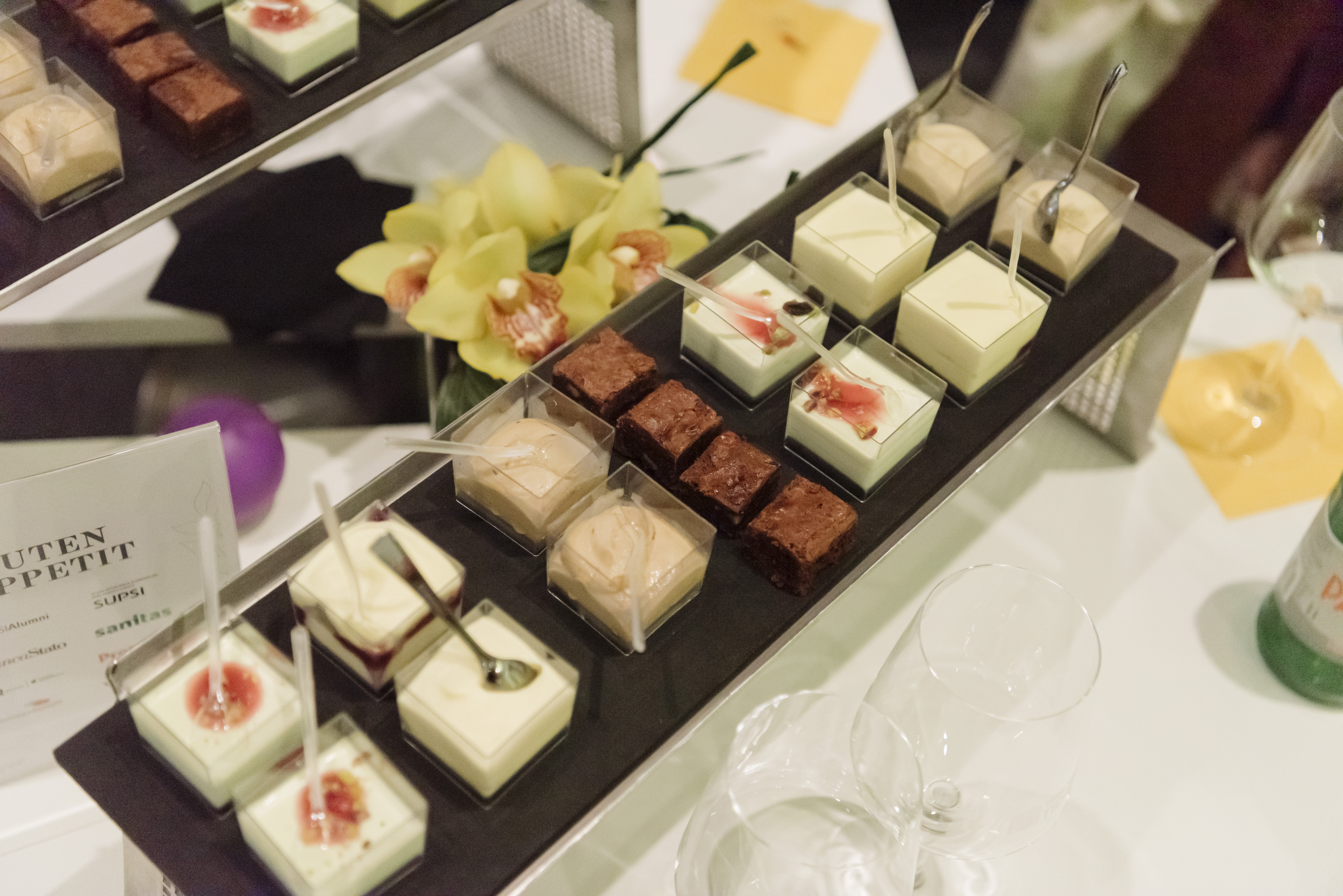 abgerundet wird das Essen von einer Dessertauswahl