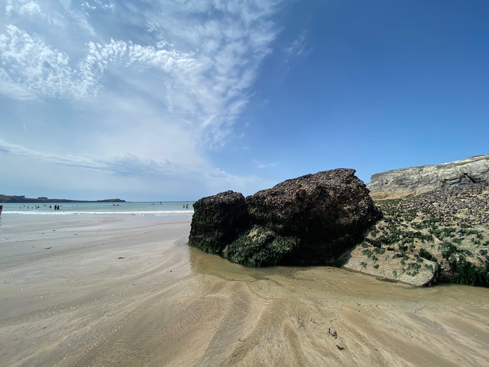 Der Strand in Cornwall