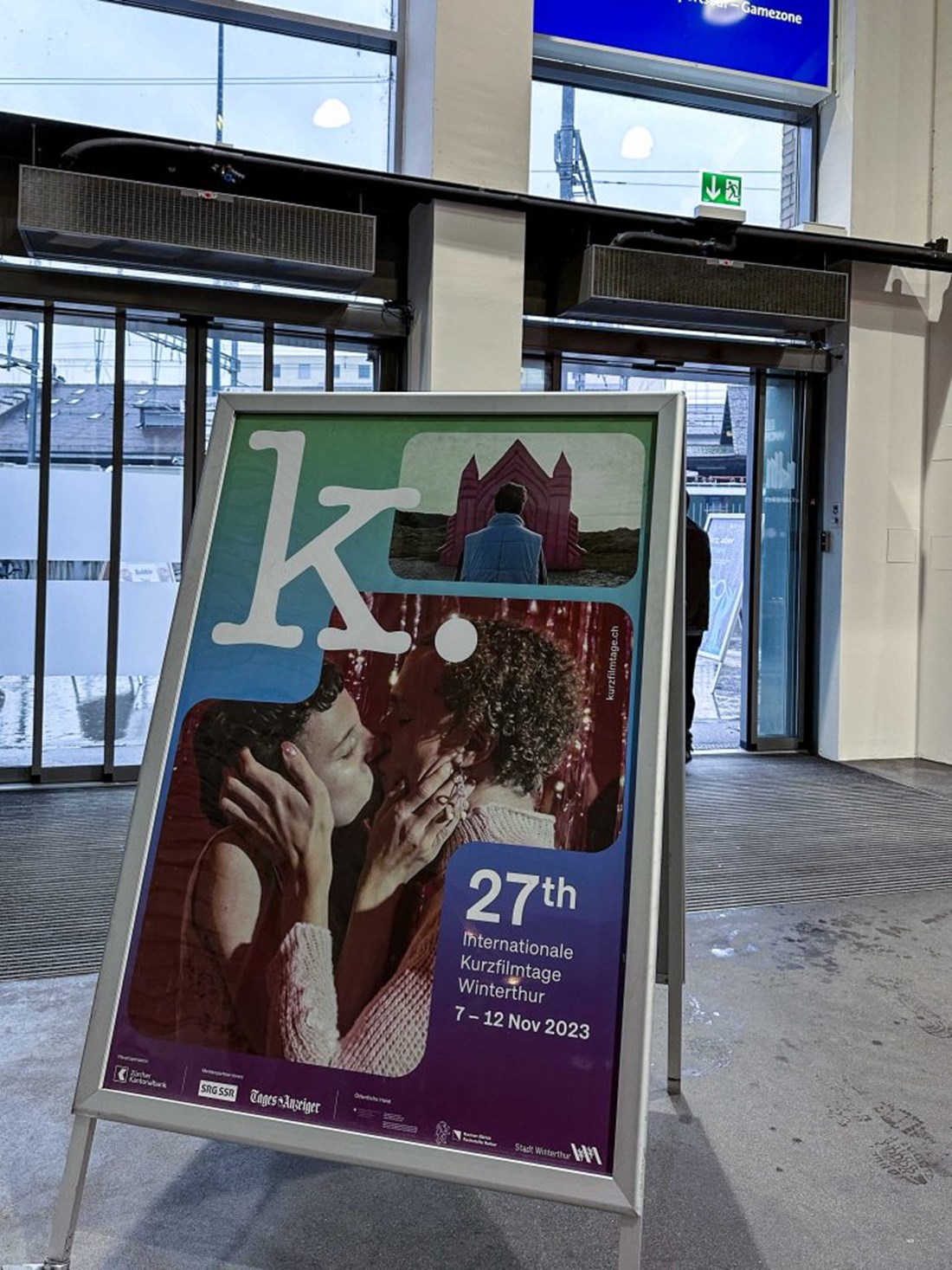 Plakat Internationale Kurzfilmtage Winterthur 2023