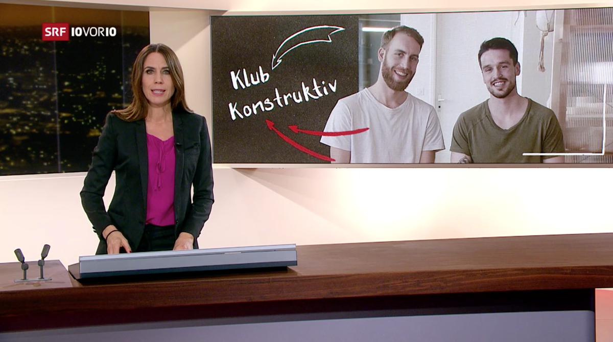 Project Circleg in 10vor10 auf SRF