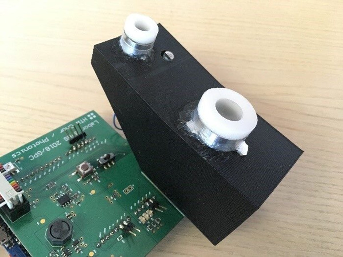 3. Gehäuse eines Lasertriangulationssensors