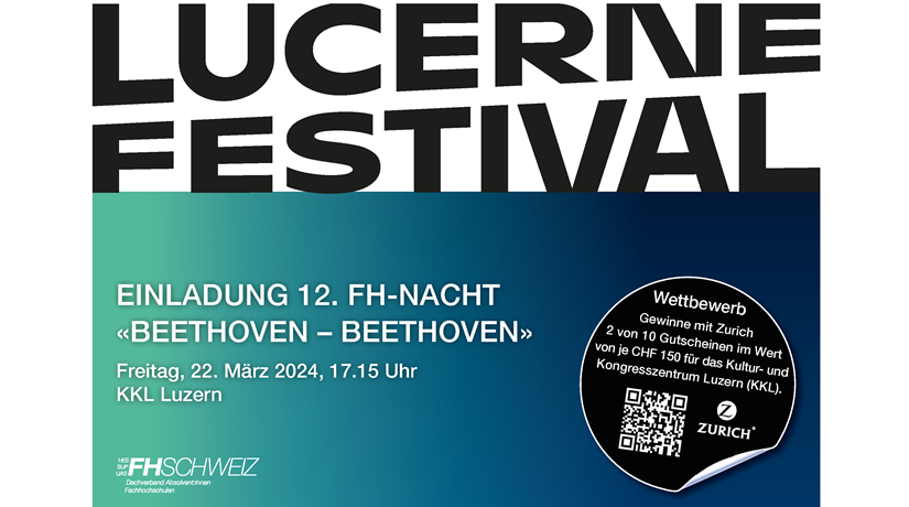 Das Lucerne Festival an der FH-Nacht erleben Das Lucerne Festival an der FH-Nacht erleben