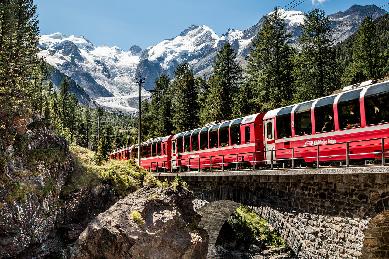 Die schönsten Panoramazugfahrten der Schweiz 