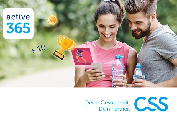 CSS bietet 365 Tage im Jahr Gesundheit CSS bietet 365 Tage im Jahr Gesundheit