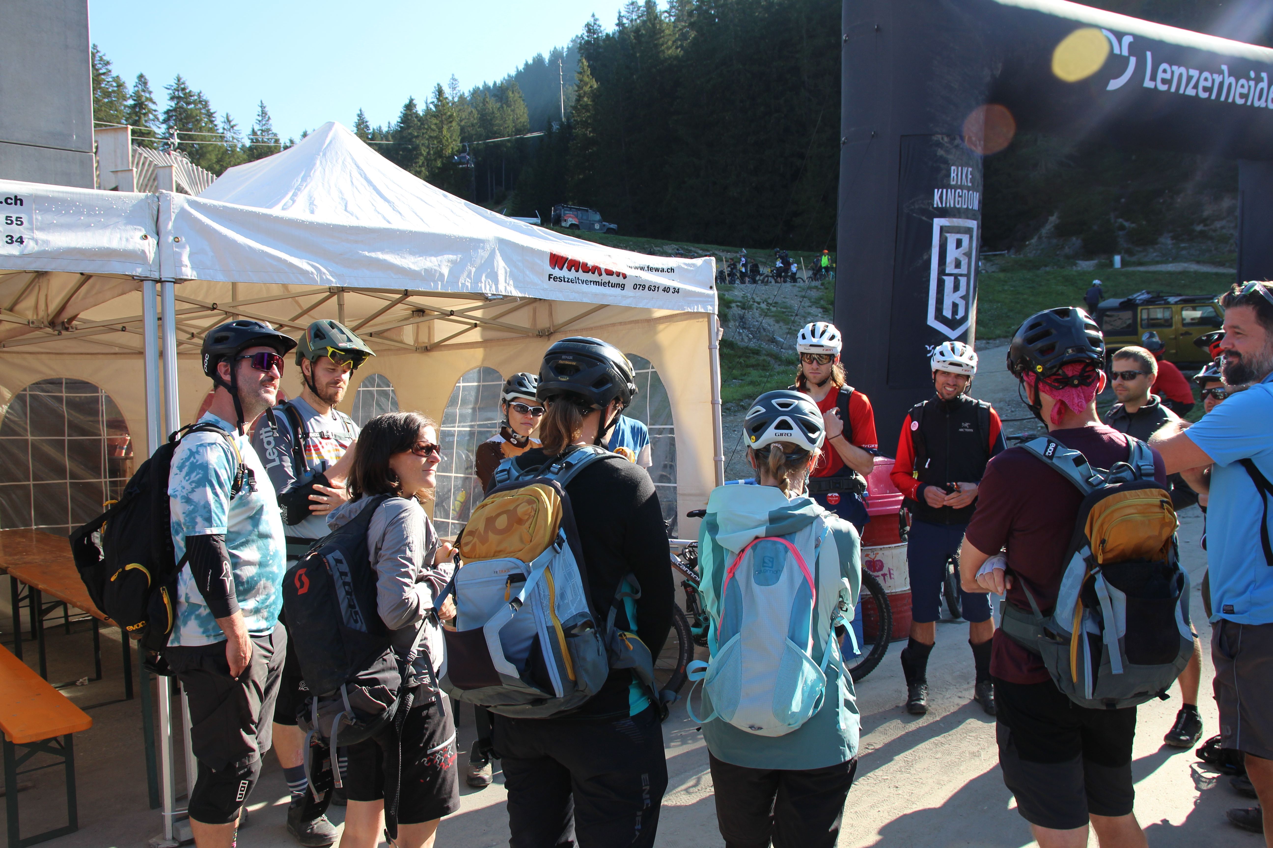 Erfolgreicher Bike-Day in Bündner Bergluft