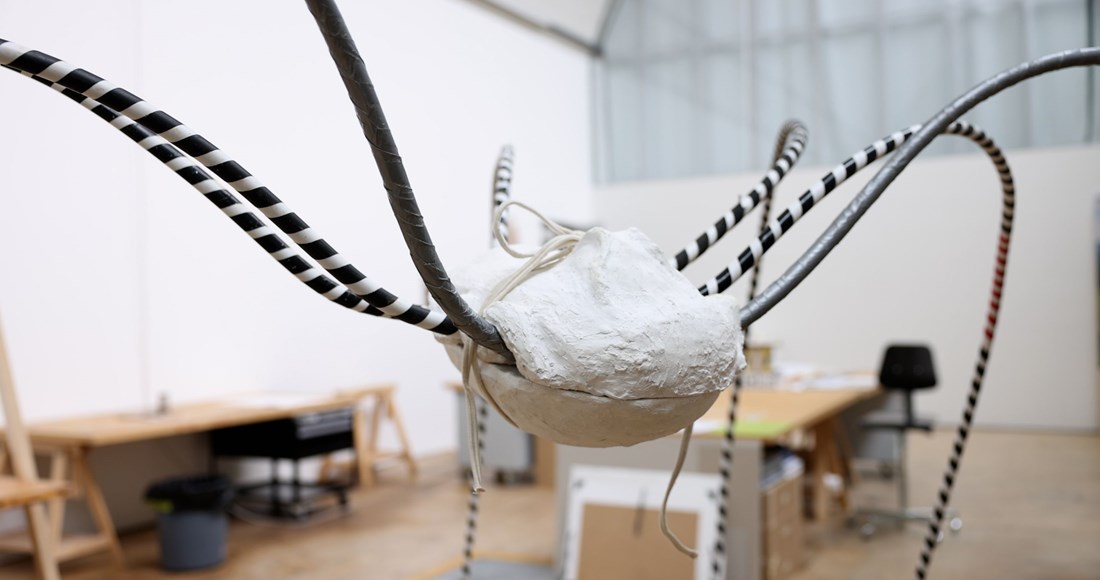 Maja Walter's Kunstwerk «Opi Louise». Foto: HKB / Tina Schück