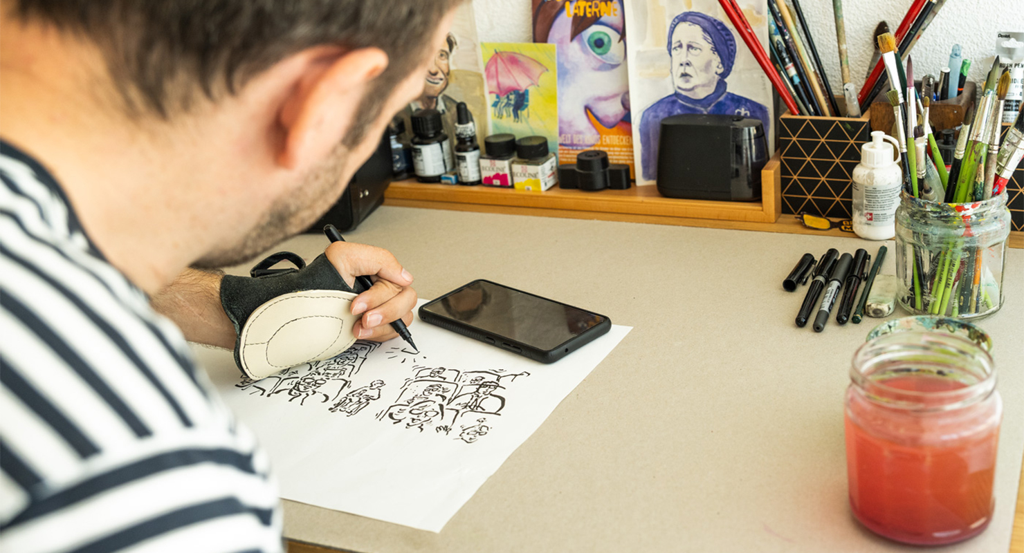 Vom Maler zum Illustrator 