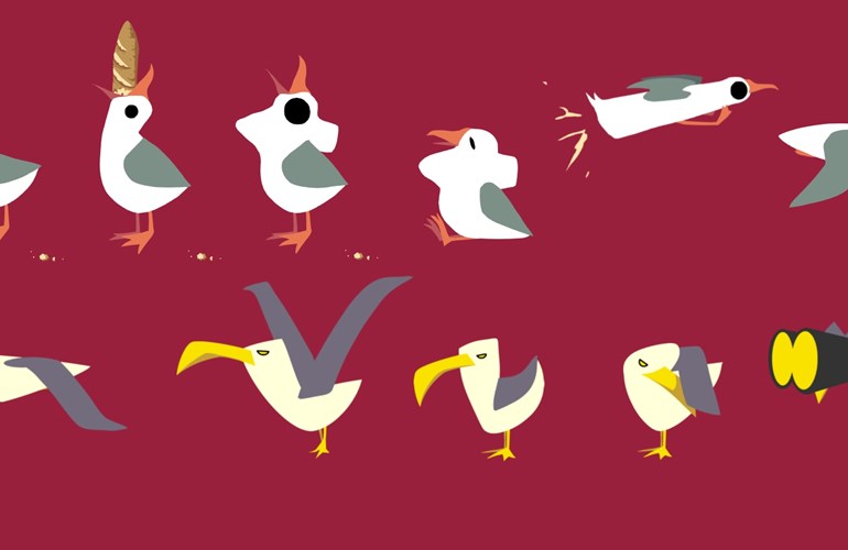 Möwen für die Peterskapelle am Lilu