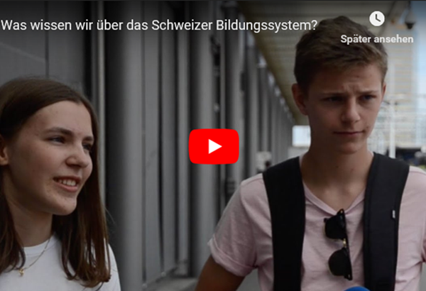 Bildungssystem Schweiz: Haben wir den Durchblick? 