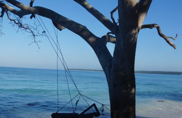 Ein malerischer Morgen an der Playa Blanca.