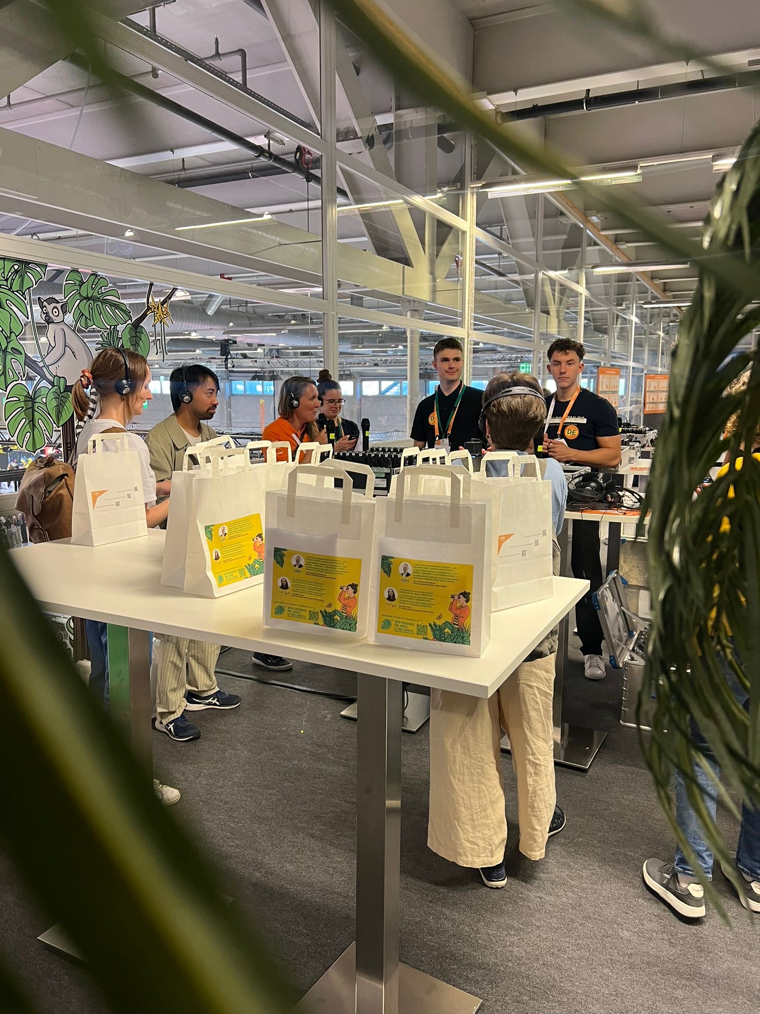 Für einige Gäste gab es ein kleines Goodie