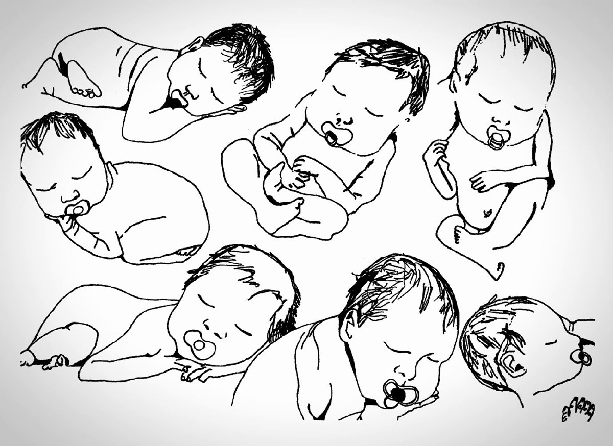 Ausschnitt aus Baby-Escher-Animation von Manuela Zellweger