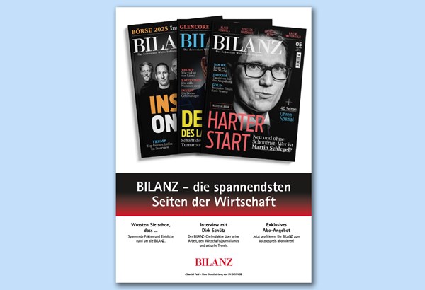 Download eSpecial «BILANZ» Download eSpecial «BILANZ»