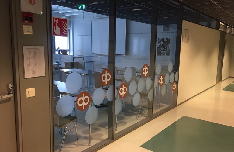 Schulzimmer auf dem Pasila Campus.