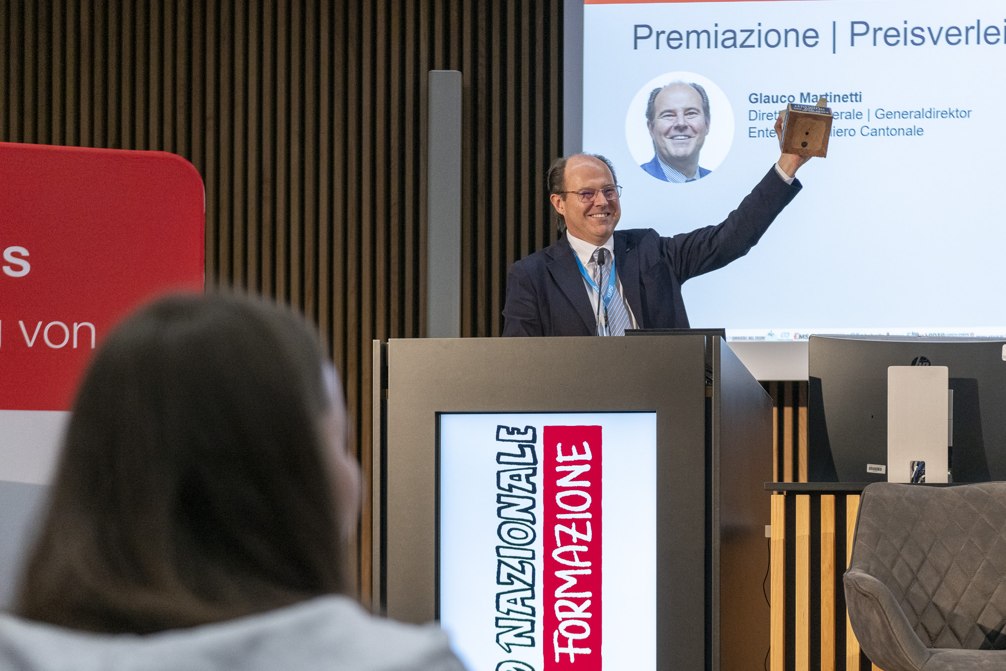 Glauco Martinetti, Generaldirektor, Ente Ospedaliero Cantonal