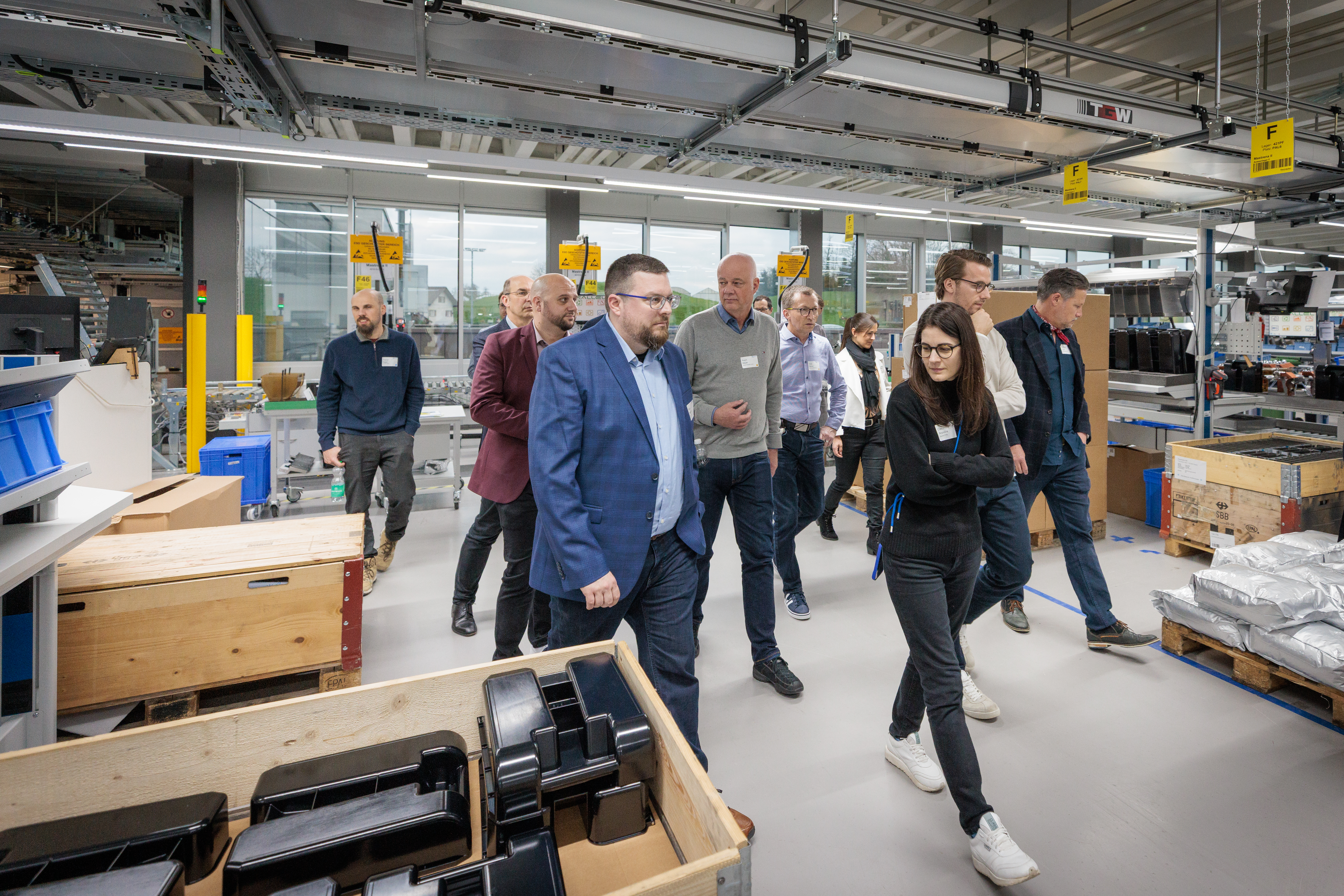 Betriebsführung bei Thermoplan AG