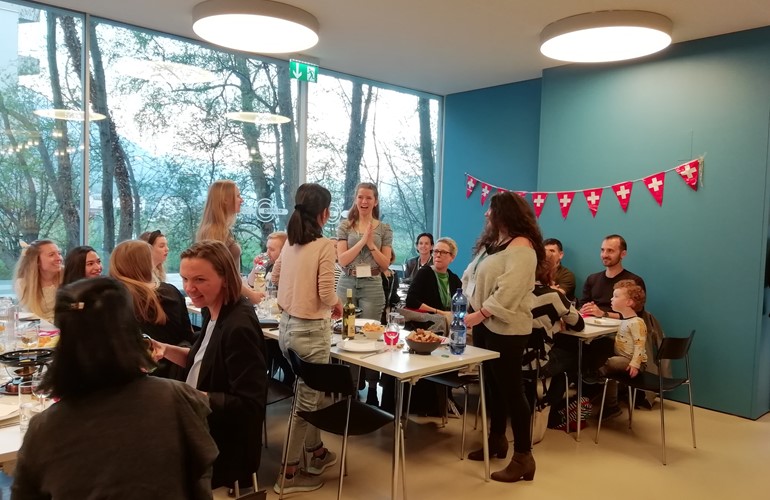 Schweizer Abend führ zu kulturellem Austausch