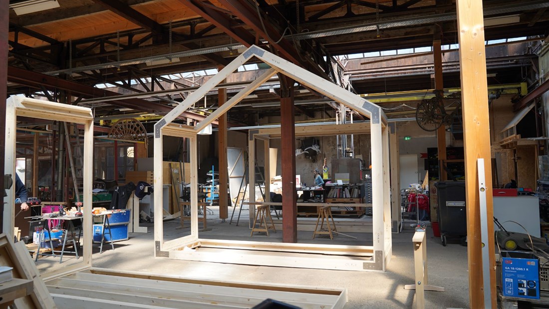 So sieht das Raummodul aus  So sieht das Raummodul aus