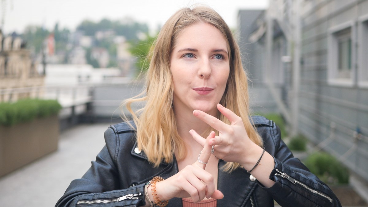 Samira Schmitter studiert International Business Administration