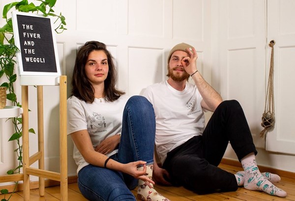 Talkwörds – Händmäde sieveprint with löve Talkwörds – Händmäde sieveprint with löve