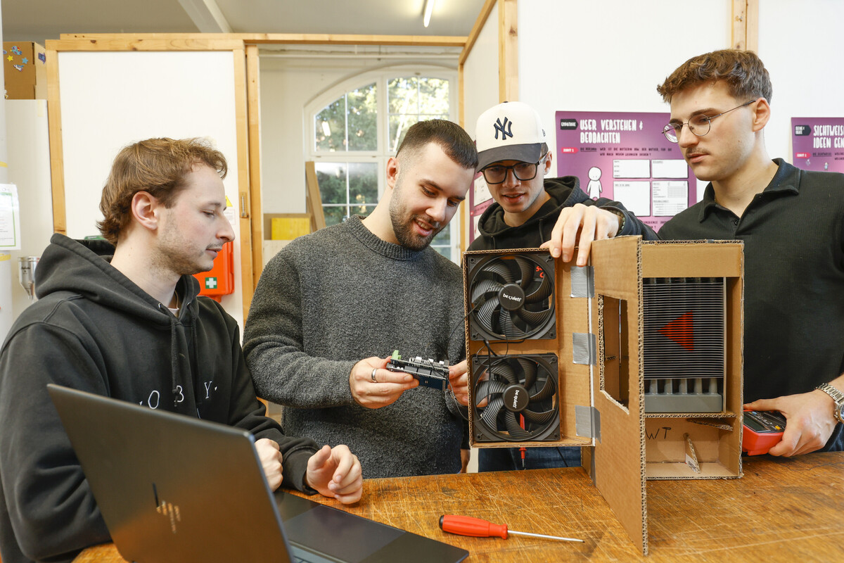 Studierende entwickeln Innovationen für die Industrie von morgen