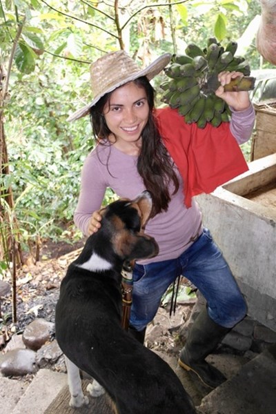 Maite, aufgewachsen in Nariño